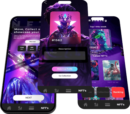 Peakchain MoveUP App Interface